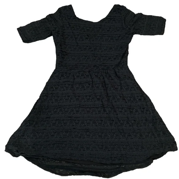 Rewind | Dresses | Rewind Navy Blue Lace Dress Size Large | Poshmark